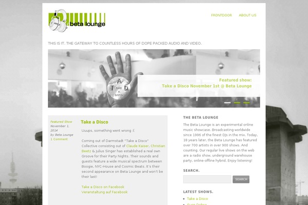Site using Responsive Slider plugin