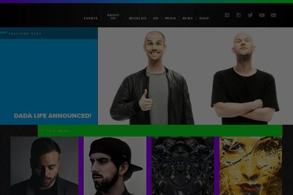 Beta theme site design template sample