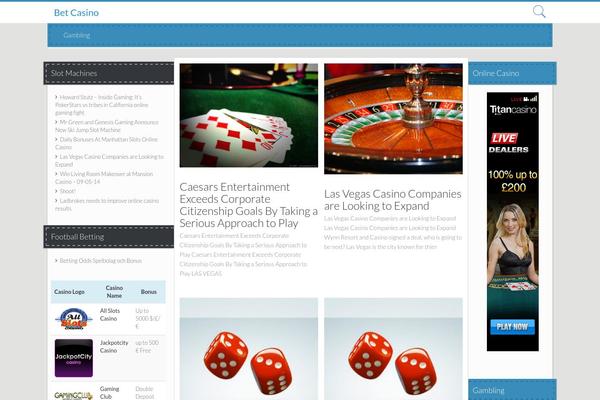 Times theme site design template sample