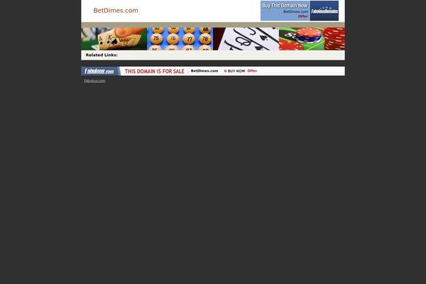 betdimes.com site used Logger