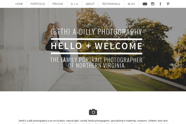 ProPhoto 5 theme site design template sample