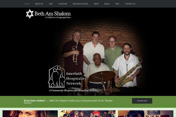 Dunamis theme site design template sample