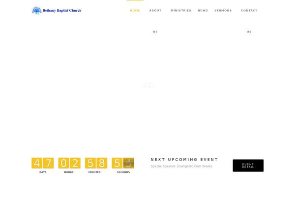 Church-suite theme site design template sample