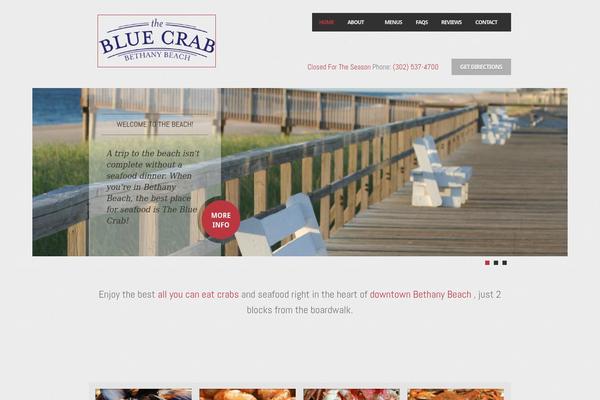 Feast theme site design template sample