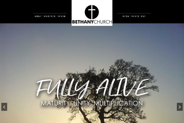 Risen Child theme site design template sample