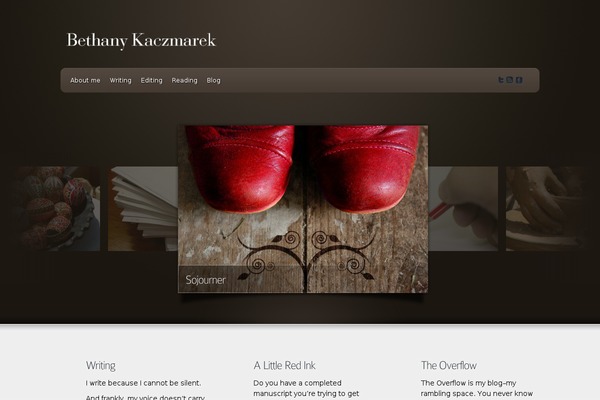 Envisioned theme site design template sample