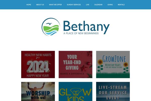 Argent theme site design template sample