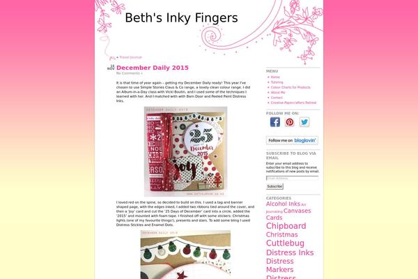 bethbarnes.co.nz site used Sunset-theme