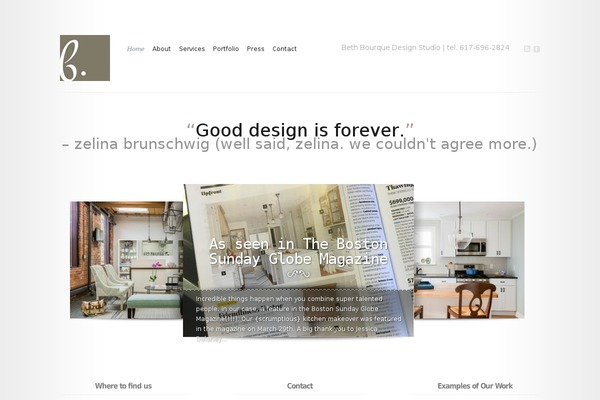 Modest theme site design template sample