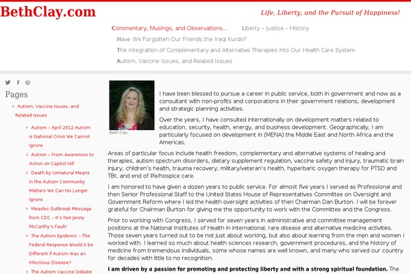 Twenty Sixteen theme site design template sample