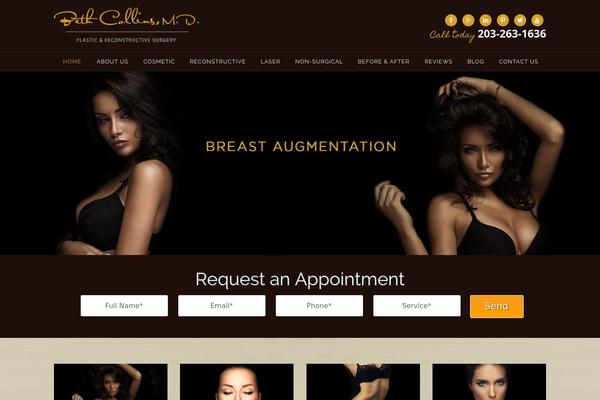 Site using Accordion-content plugin