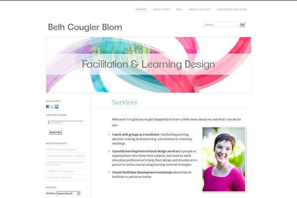bethcouglerblom.com site used Chateau v2.0