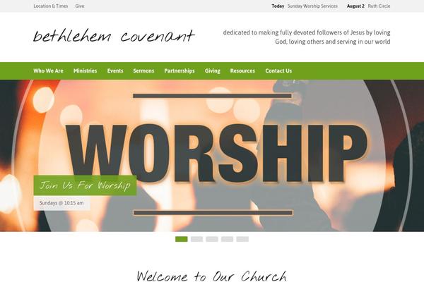 Exodus theme site design template sample