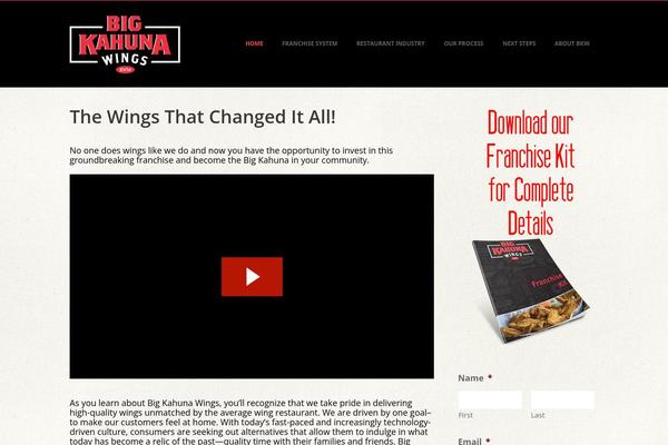 The Ken theme site design template sample