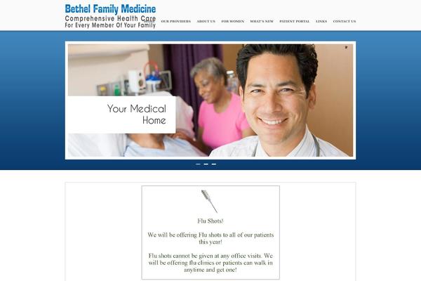 Care theme site design template sample