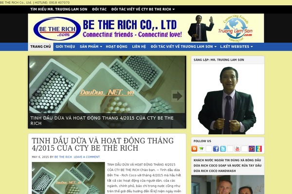 Default Mag theme site design template sample