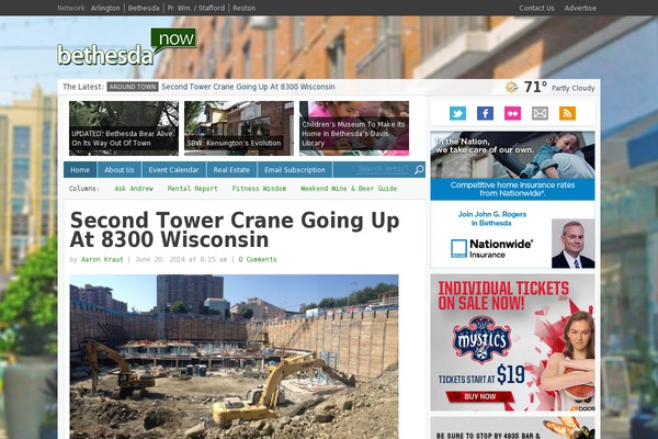 arlnow theme websites examples