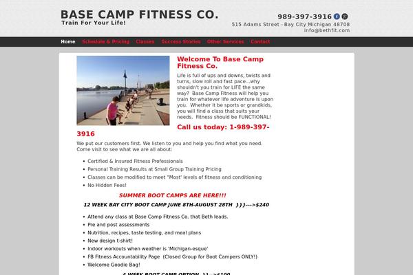 Smallbiz theme site design template sample