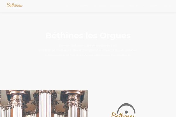 Pillar theme site design template sample
