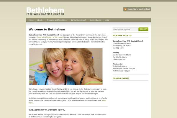 The Station theme site design template sample