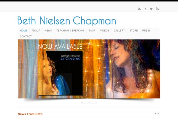 bethnielsenchapman.com site used Wp-shopkeeper