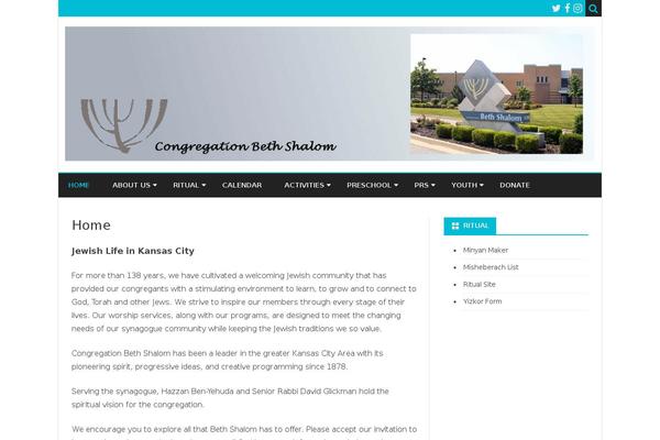 bethshalomkc.org site used Ribosome
