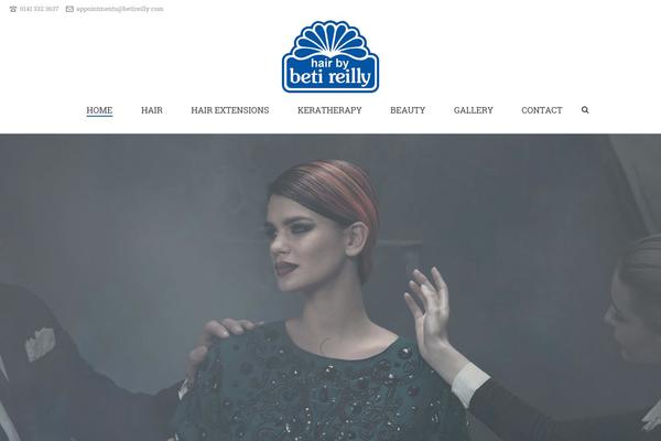 Jupiter theme site design template sample