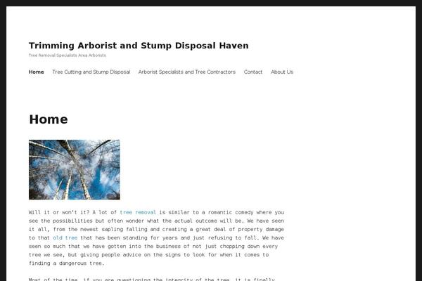 Twenty Sixteen theme site design template sample