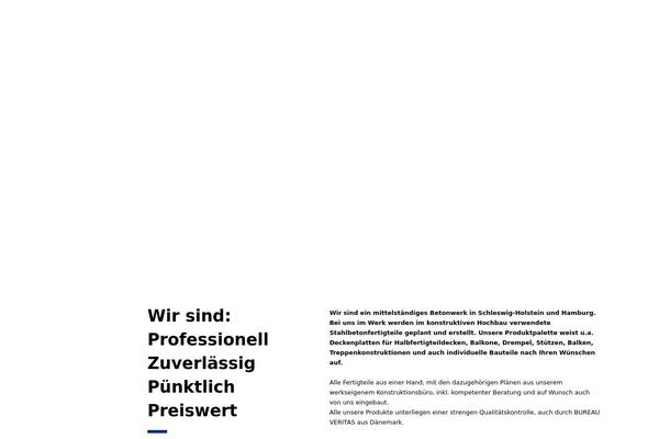 betonfertigteile-nord.com site used Betheme-old