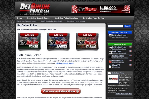 betonlinepoker.org site used Pokernewsboy
