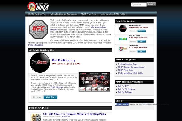 betonmma.org site used Sportsnews