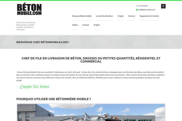 Magnis theme site design template sample