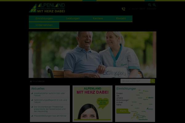 betreuung-und-pflege.de site used Alpenland