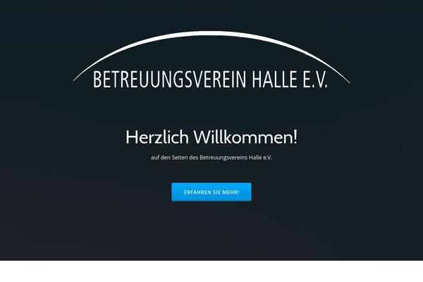 Parallax-one theme site design template sample