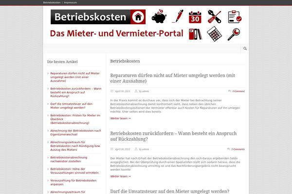 Modernize theme site design template sample