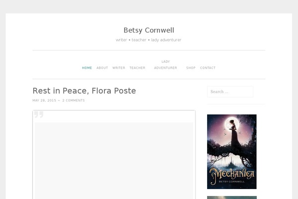 betsycornwell.com site used Penscratch-wpcom