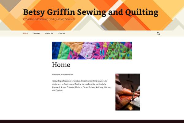 Twenty Thirteen theme site design template sample