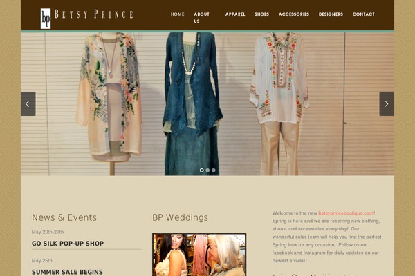 betsyprinceboutique.com site used Story