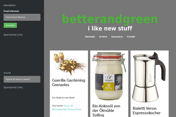 betterandgreen.de site used Clipboard