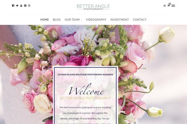 Photography theme site design template sample