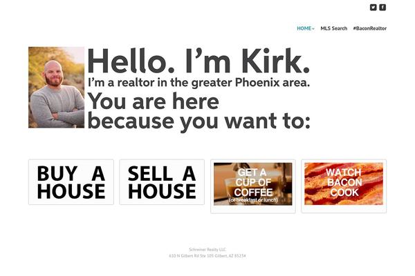 Quark theme site design template sample