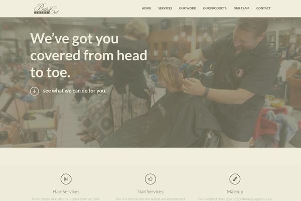 OneEngine theme site design template sample