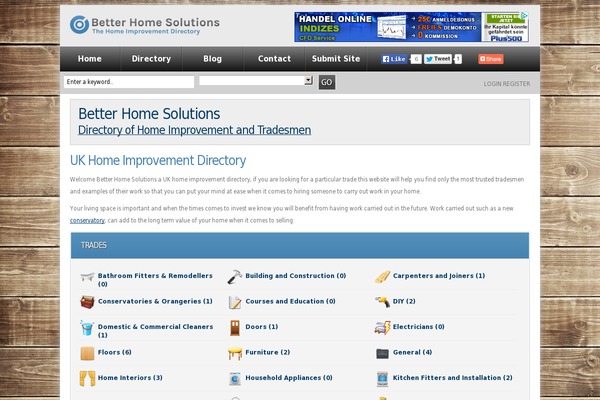 Directorypress theme site design template sample