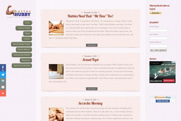 DailyJournal theme site design template sample