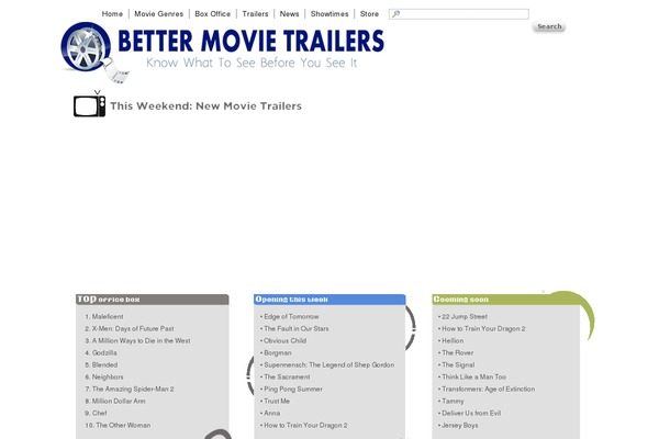 bettermovietrailers.com site used Template2