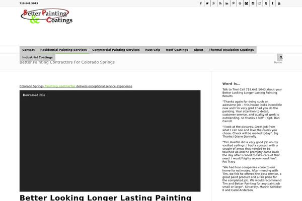 Pressive theme site design template sample