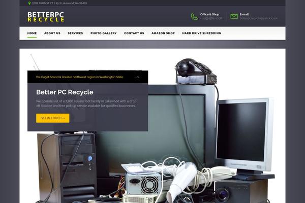 BuildMe theme site design template sample