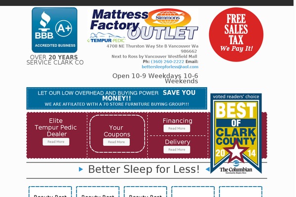 bettersleepforless.com site used Beli