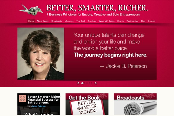 bettersmarterricher.com site used Clean-journal-pro