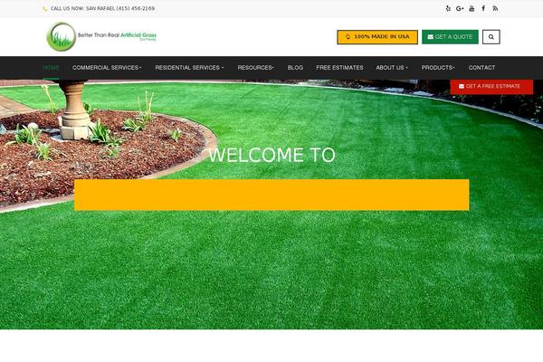 Darna-child theme site design template sample